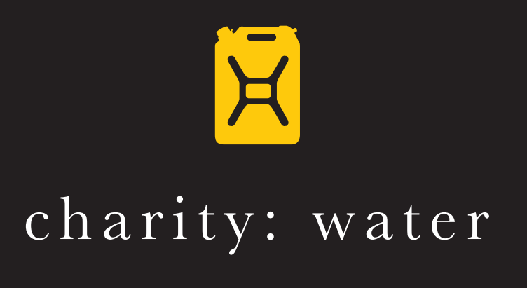 charity: water logo
